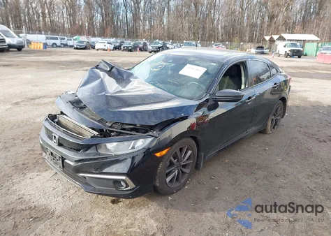 2020 Honda Civic Ex z USA, uszkodzony, nr VIN 19XFC1F34LE206815